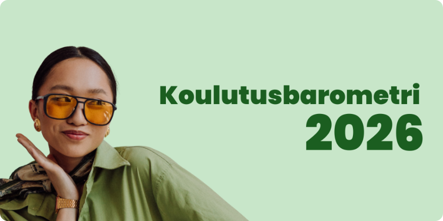 Koulutusbarometri 2026 kokoaa yhteen vuoden keskeiset koulutustrendit